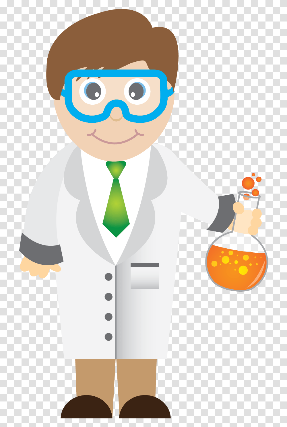 Scientist Image Scientist Clipart, Person, Shirt, Tie Transparent Png