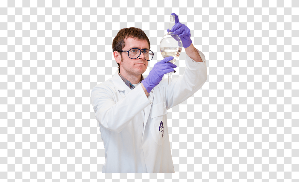 Scientist, Person, Apparel, Lab Coat Transparent Png
