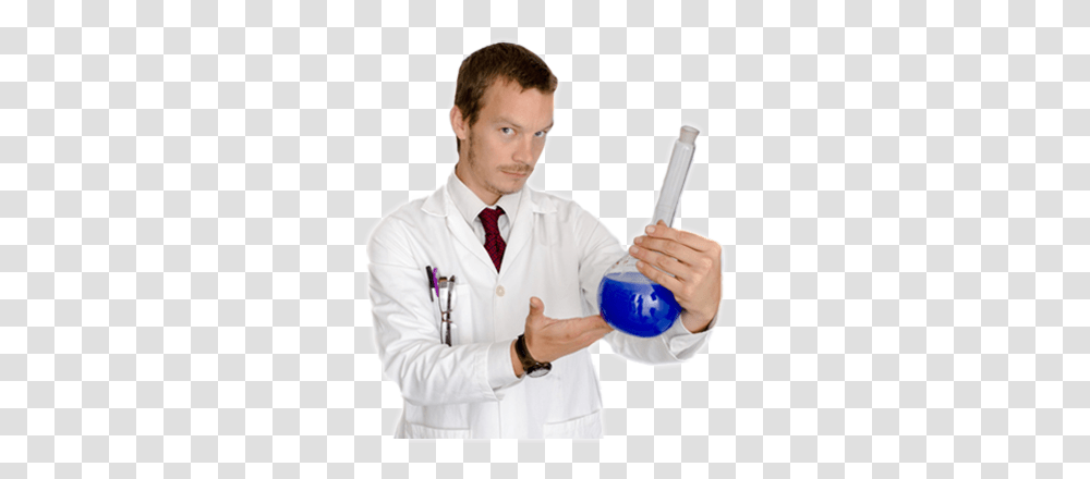 Scientist, Person, Apparel, Tie Transparent Png