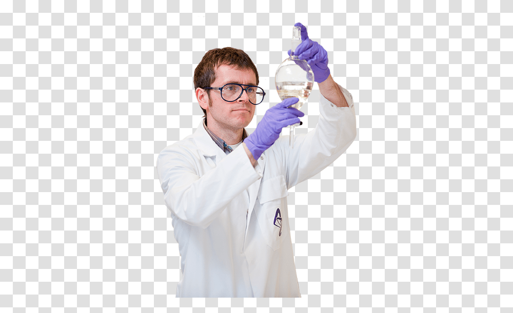 Scientist Scientist, Person, Clothing, Lab Coat, Shirt Transparent Png