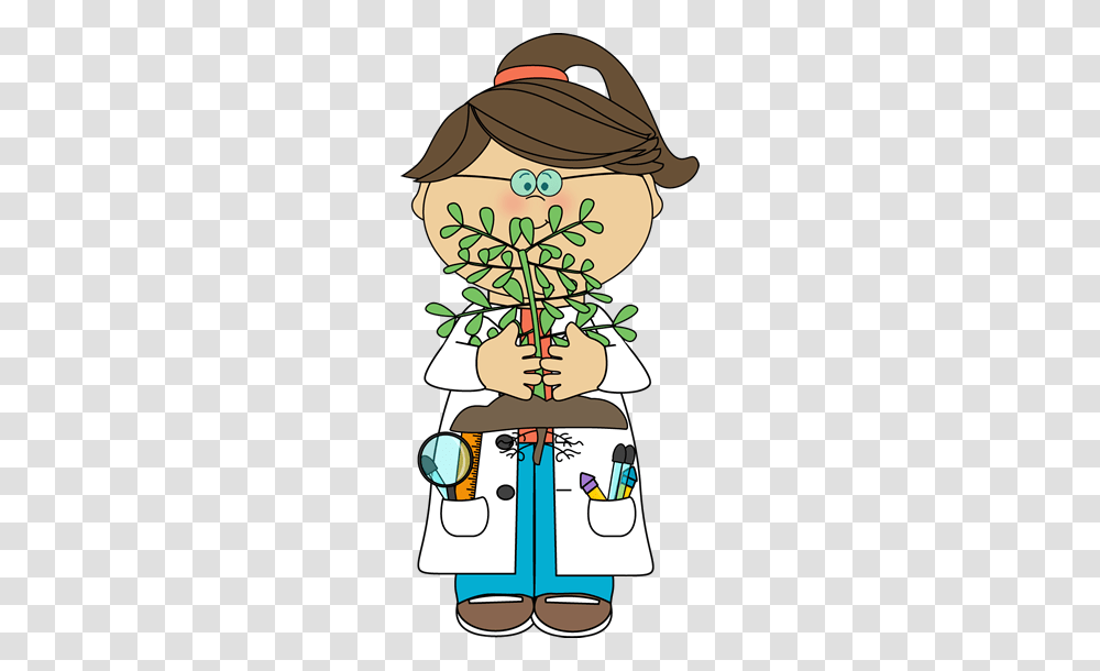 Scientist With A Plant Learning Resources For Primary Science, Floral Design, Pattern Transparent Png