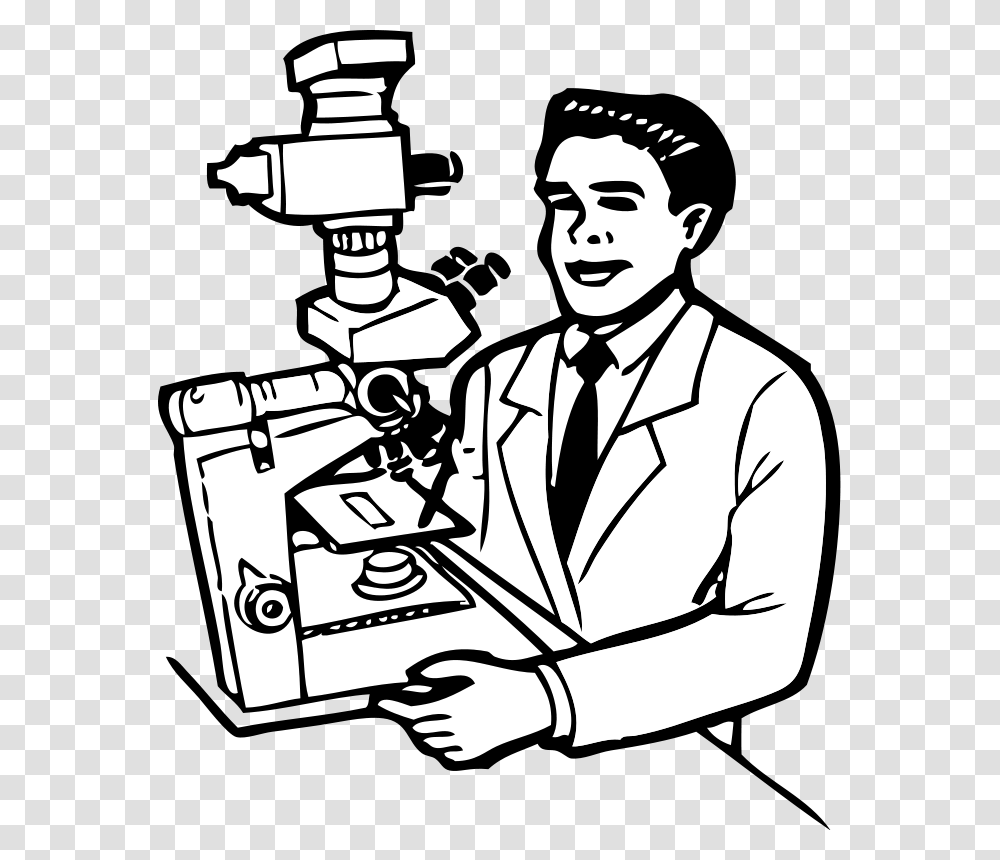 Scientists And Doctors Clip Art, Person, Human, Worker, Waiter Transparent Png