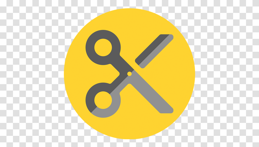 Scissor Icon Traffic Sign, Logo, Label Transparent Png
