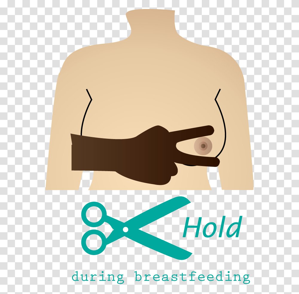 Scissor Method In Breastfeeding, Hand, Massage, Face Transparent Png