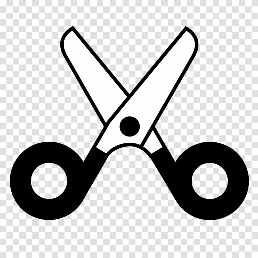 Scissors Black And White, Weapon, Weaponry, Blade, Shears Transparent Png