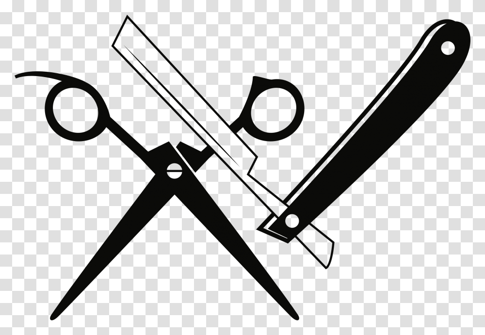 Scissors Clipart Straight Razor Scissors Clip Art, Tool, Blade, Weapon Transparent Png