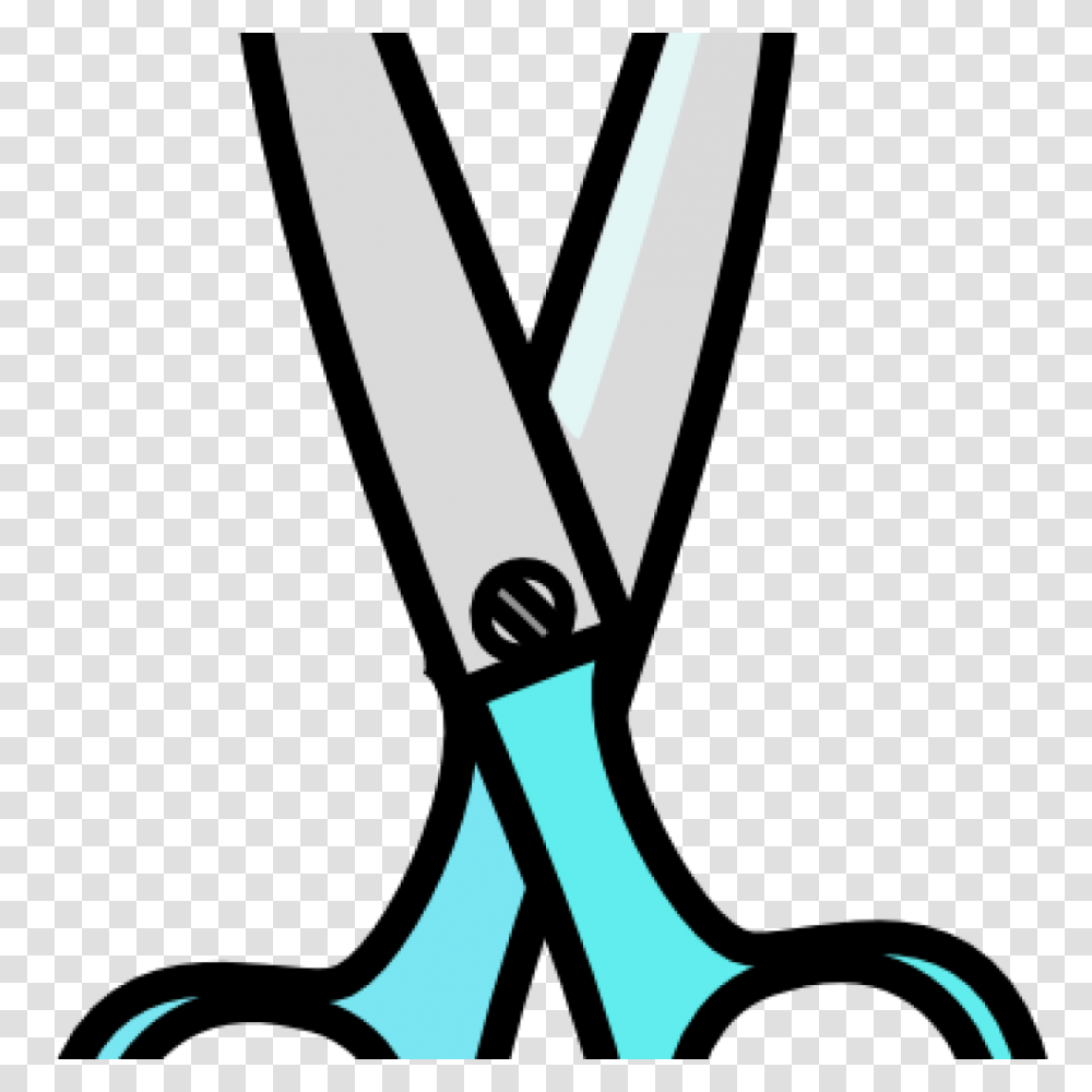 Scissors Clipart Teal Clip Art, Weapon, Weaponry, Blade, Shears Transparent Png