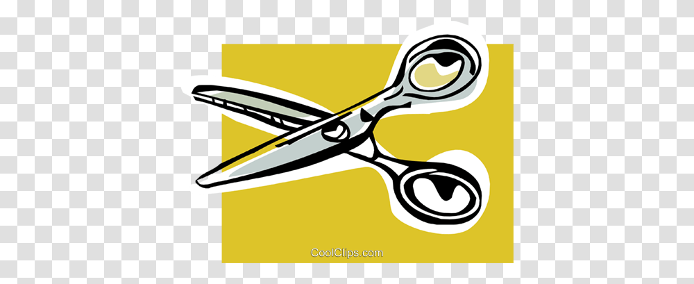 Scissors Concept Royalty Free Vector Clip Art Illustration, Blade, Weapon, Weaponry, Shears Transparent Png