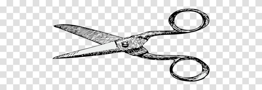 Scissors Cut Office Stationery Scissors, Weapon, Weaponry, Blade, Shears Transparent Png
