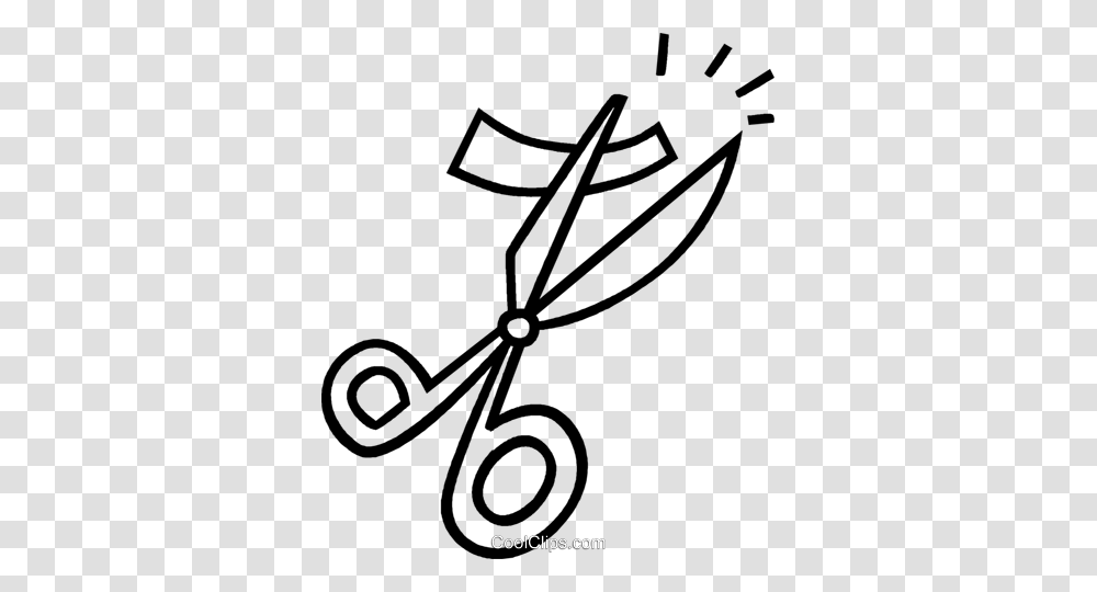 Scissors Cutting A Ribbon Royalty Free Vector Clip Art, Lawn Mower, Tool Transparent Png