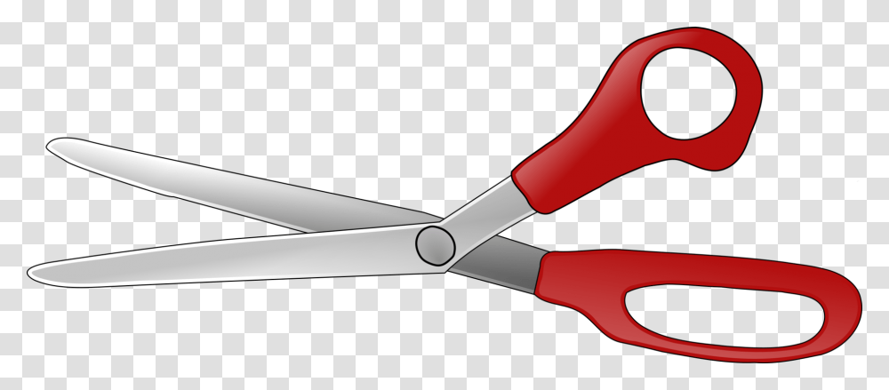 Scissors Office Open Scissor Tool Accessories Scissors Clipart, Weapon, Weaponry, Blade, Shears Transparent Png