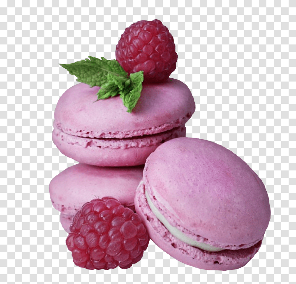 Scmacaroons Macaroons Fruit Raspberries Rasberry Pink, Raspberry, Plant, Food, Potted Plant Transparent Png