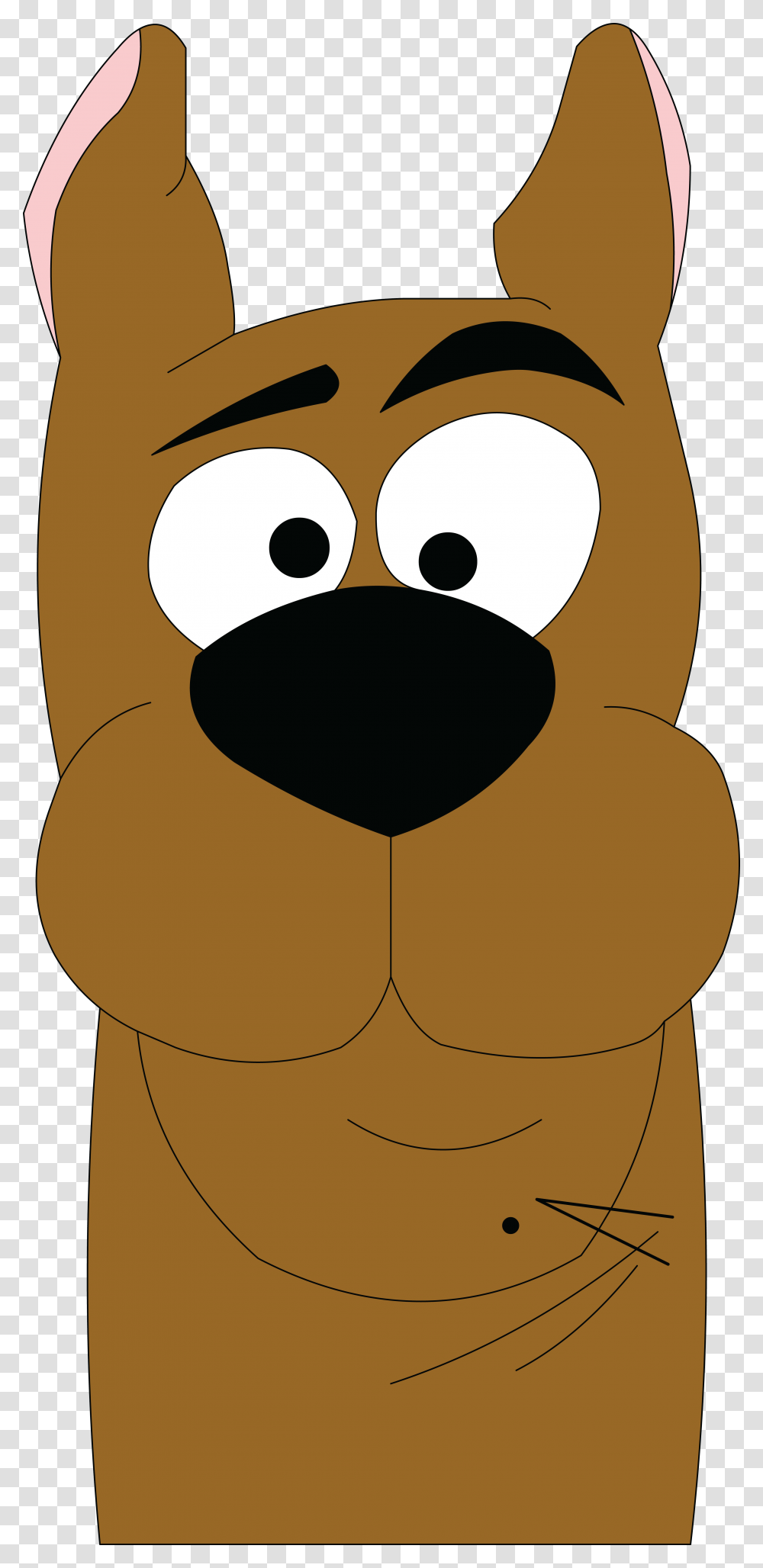 Scooby Doo Clipart Of Scooby Doo Dog, Face Transparent Png