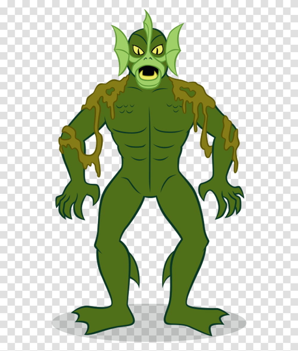Scooby Doo Clipart Villain Sea Monster From Scooby Doo, Alien, Green, Person, Human Transparent Png