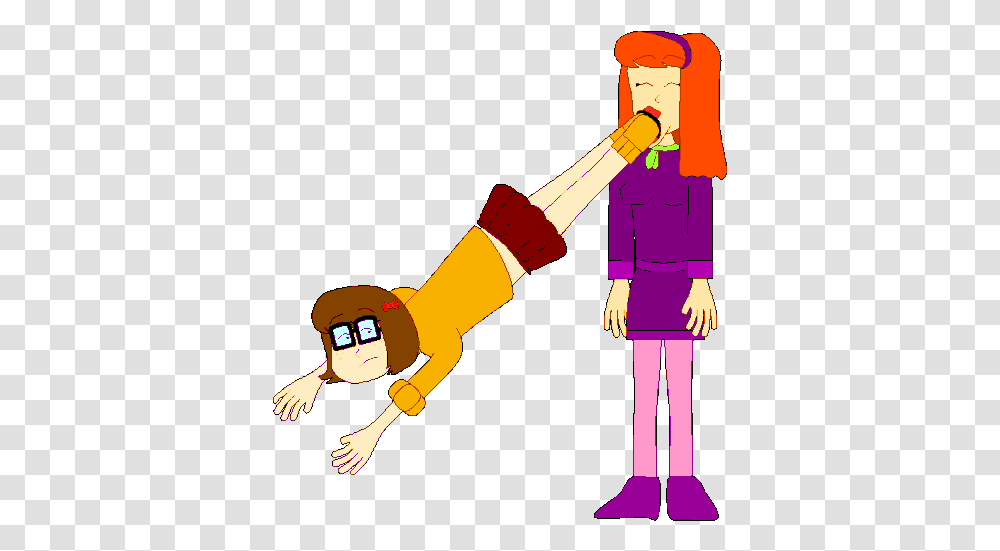 Scooby Doo Daphne Gif Scoobydoo Daphne Velma Discover & Share Gifs Scooby Doo Running Gif, Person, Helmet, People, Hammer Transparent Png