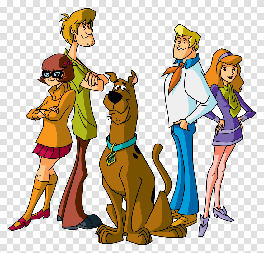 Scooby Doo Dark Clipart Free On Scooby Doo Mystery Incorporated, Person, Human, Comics, Book Transparent Png