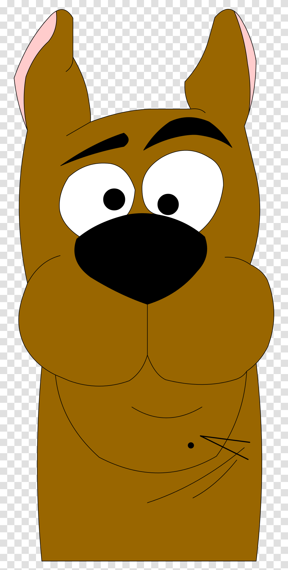 Scooby Doo Dog Image Scooby Doo Background, Face, Penguin, Bird, Animal Transparent Png