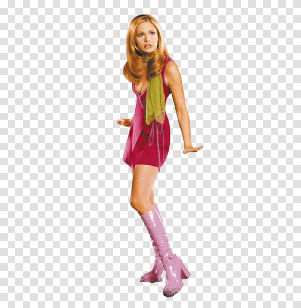 Scooby Doo Gang Daphne Blake Live Action 3406529 Redhead Halloween Costumes, Clothing, Person, Female, Girl Transparent Png