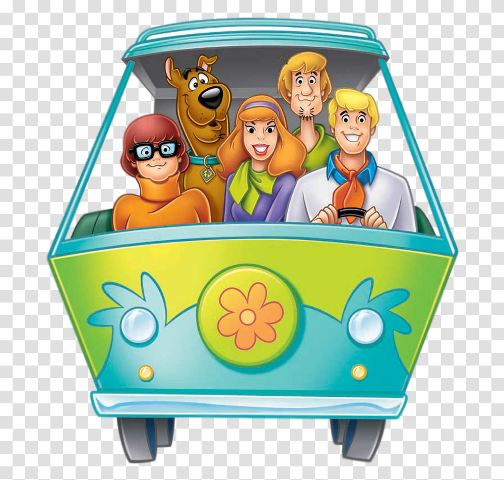 Scooby Doo Gang Mystery Machine, Person, People, Birthday Cake Transparent Png