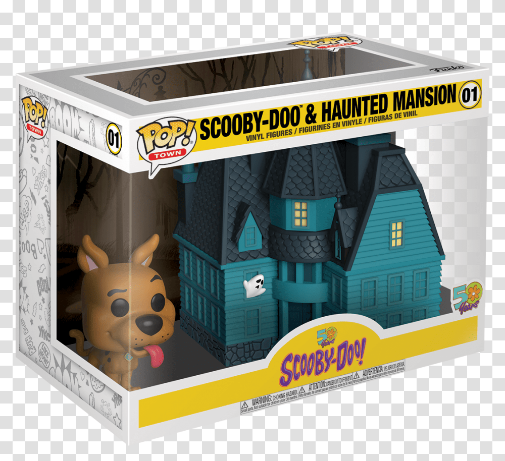 Scooby Doo Haunted Mansion Funko, Toy, Box, Carton Transparent Png