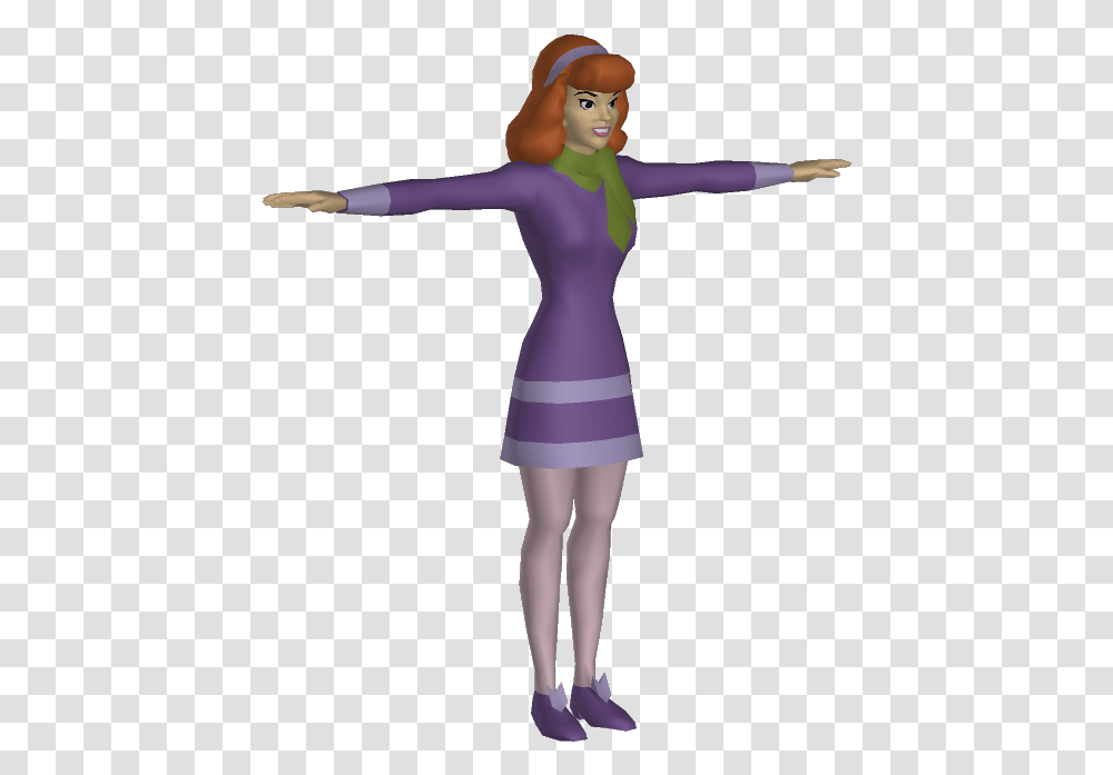 Scooby Doo Night Of 100 Frights Daphne, Person, Dance, Costume, Female Transparent Png