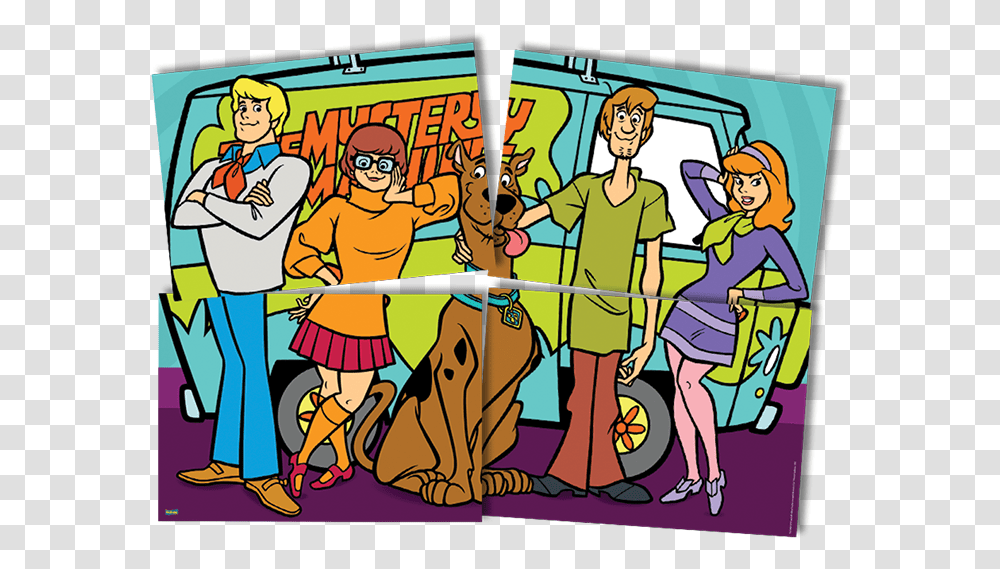 Scooby Doo, Poster, Advertisement, Person, Comics Transparent Png