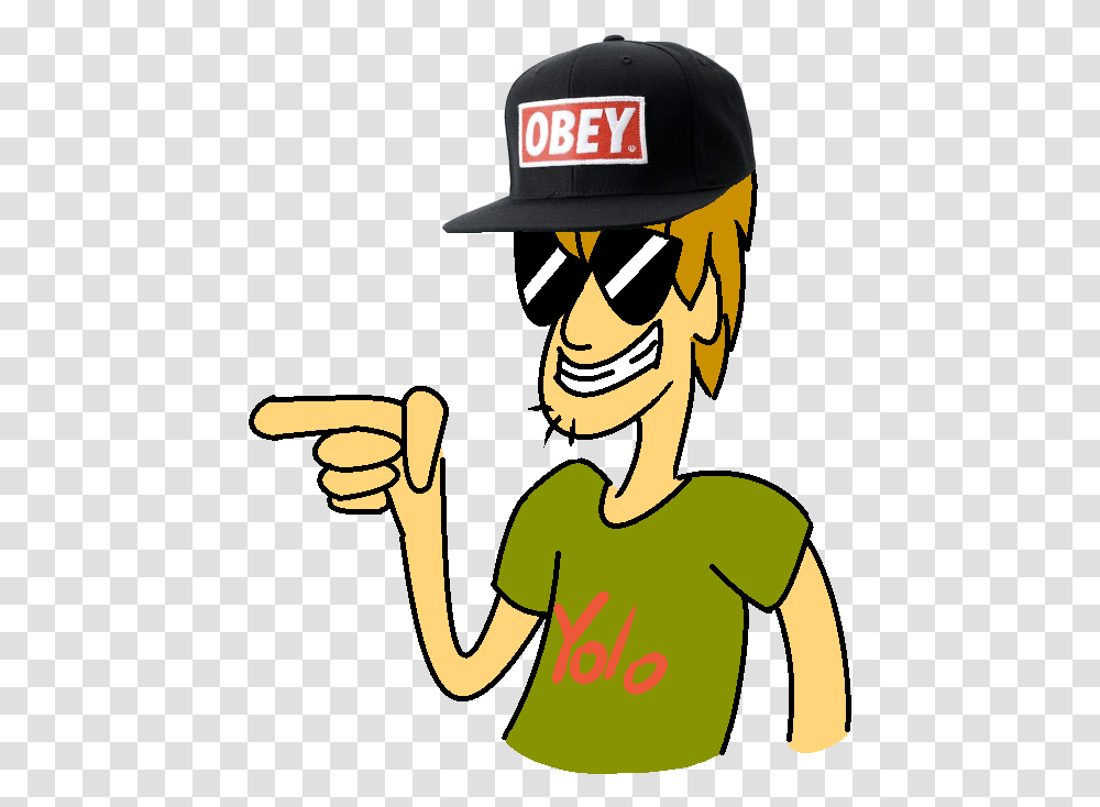 Scooby Doo Shaggy Shaggy Scooby Doo Hat, Person, Hand, People Transparent Png