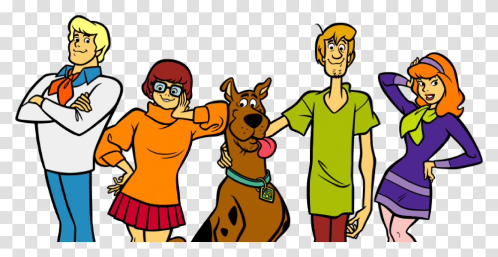 Scooby Doo The Whole Gang Cartoons Scooby Doo, Person, Costume, People, Hand Transparent Png