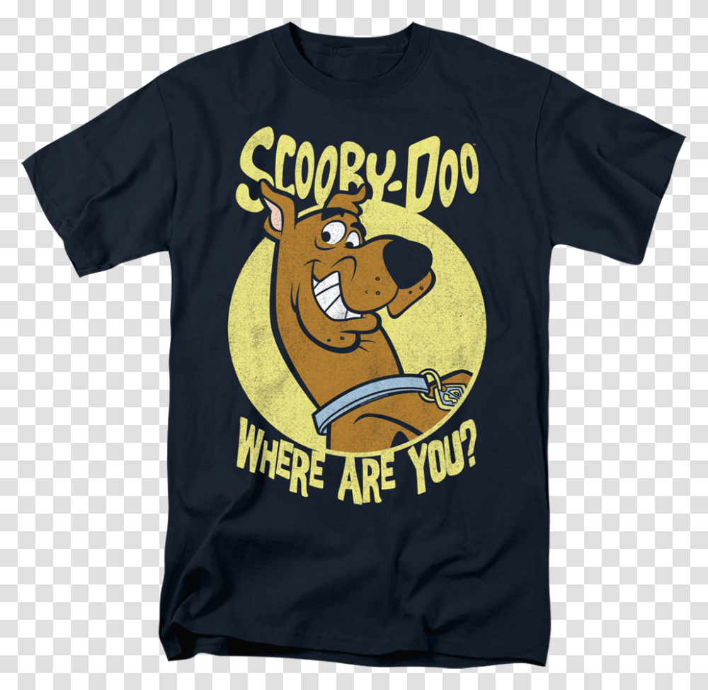 Scooby Doo Where Are You T Shirt Cartoon, Apparel, Mammal, Animal Transparent Png