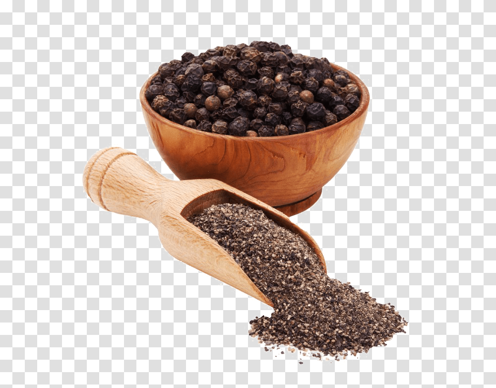 Scoop Black Pepper, Bowl, Plant, Seed, Grain Transparent Png