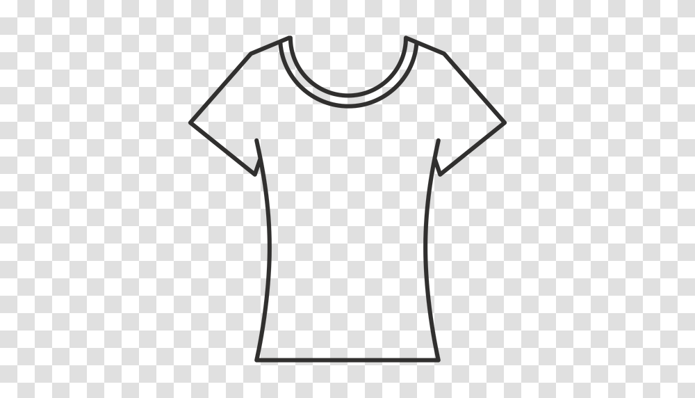 Scoop Neck T Shirt Stroke Icon, Sleeve, Apparel, Long Sleeve Transparent Png