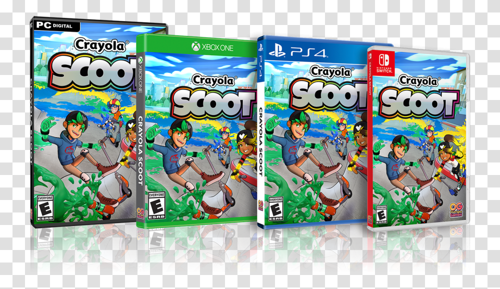 Scoot Us Pc X1 Ps4 Swit2 Cartoon, Person, Human, Game, Outdoors Transparent Png