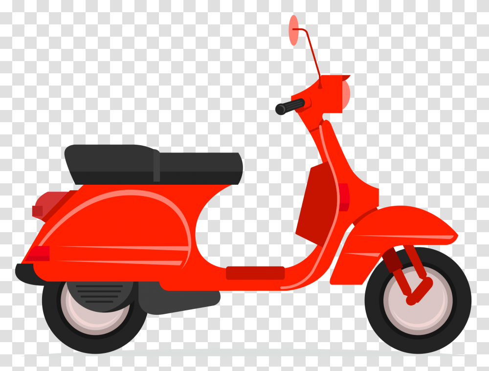 Scooter Clip Art, Motor Scooter, Motorcycle, Vehicle, Transportation Transparent Png