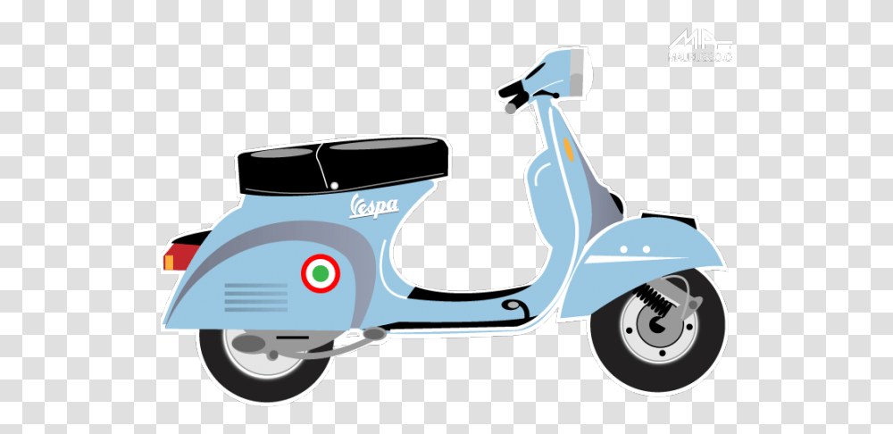 Scooter Clipart Background Vespa Clipart, Motor Scooter, Motorcycle, Vehicle, Transportation Transparent Png
