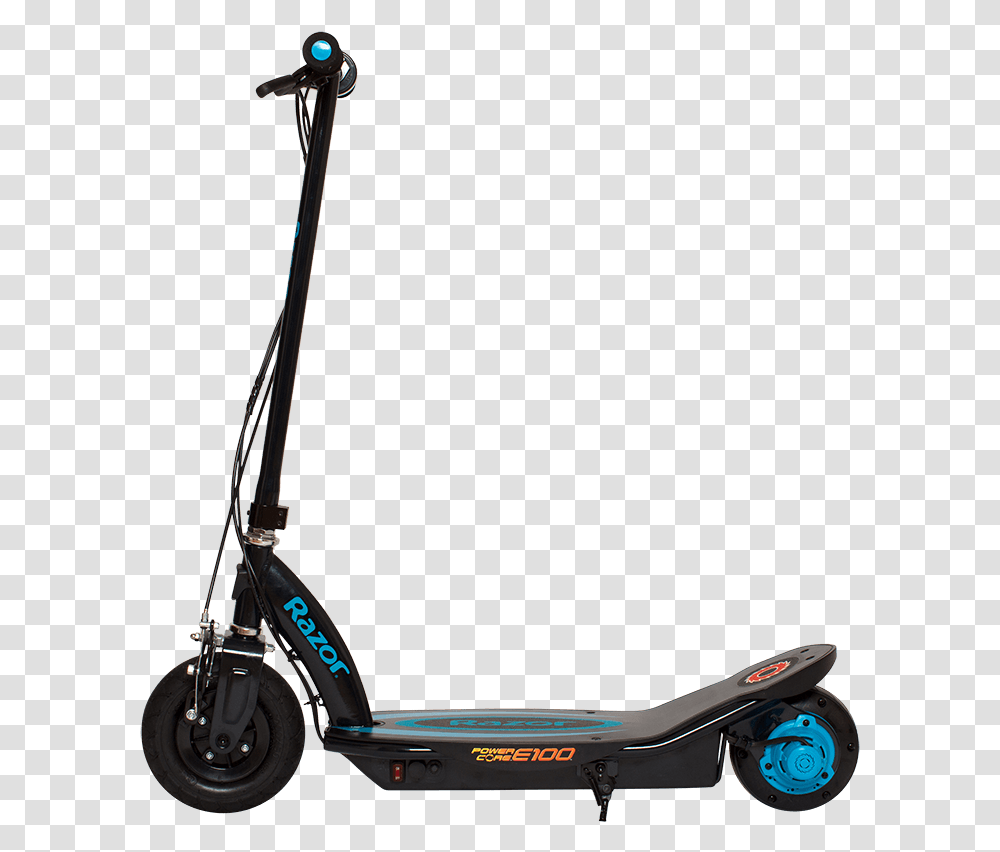 Scooter Clipart Razor Power Core E100 Electric Scooter, Vehicle, Transportation, Lawn Mower, Tool Transparent Png
