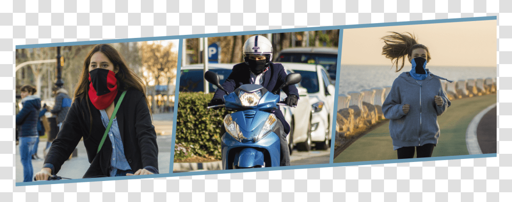 Scooter, Helmet, Person, Crash Helmet Transparent Png