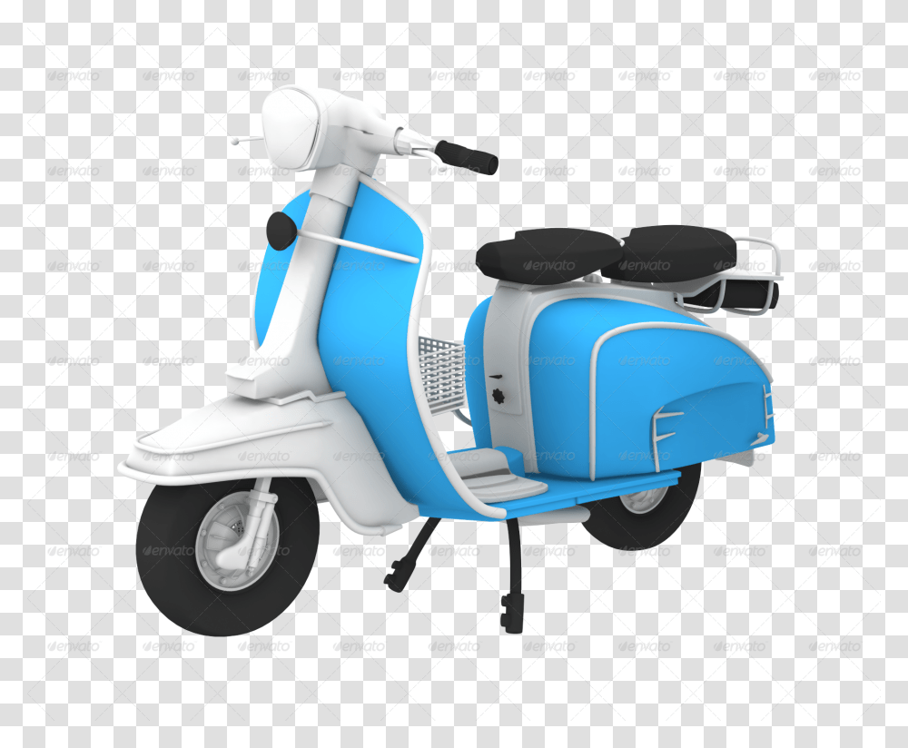 Scooter Render, Vehicle, Transportation, Motorcycle, Motor Scooter Transparent Png