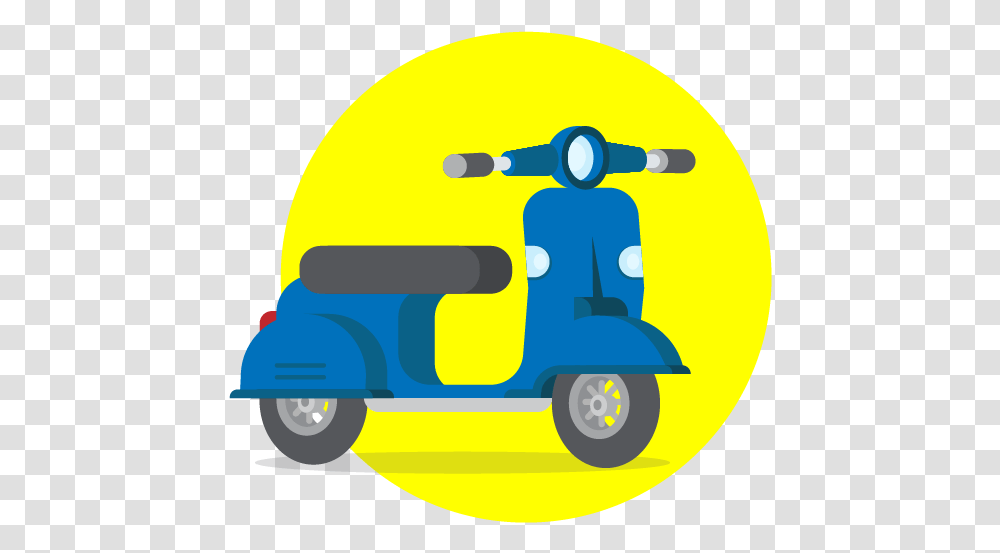 Scooter Vector Two Wheeler Illustration, Vehicle, Transportation, Lawn Mower, Tool Transparent Png