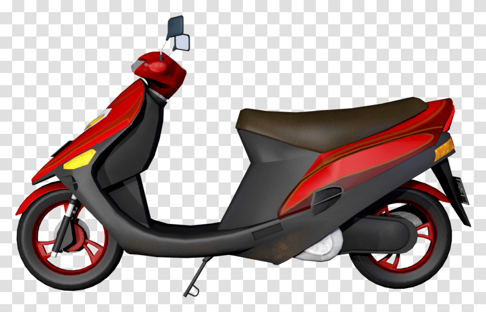 Scooter, Wheel, Machine, Motorcycle, Vehicle Transparent Png