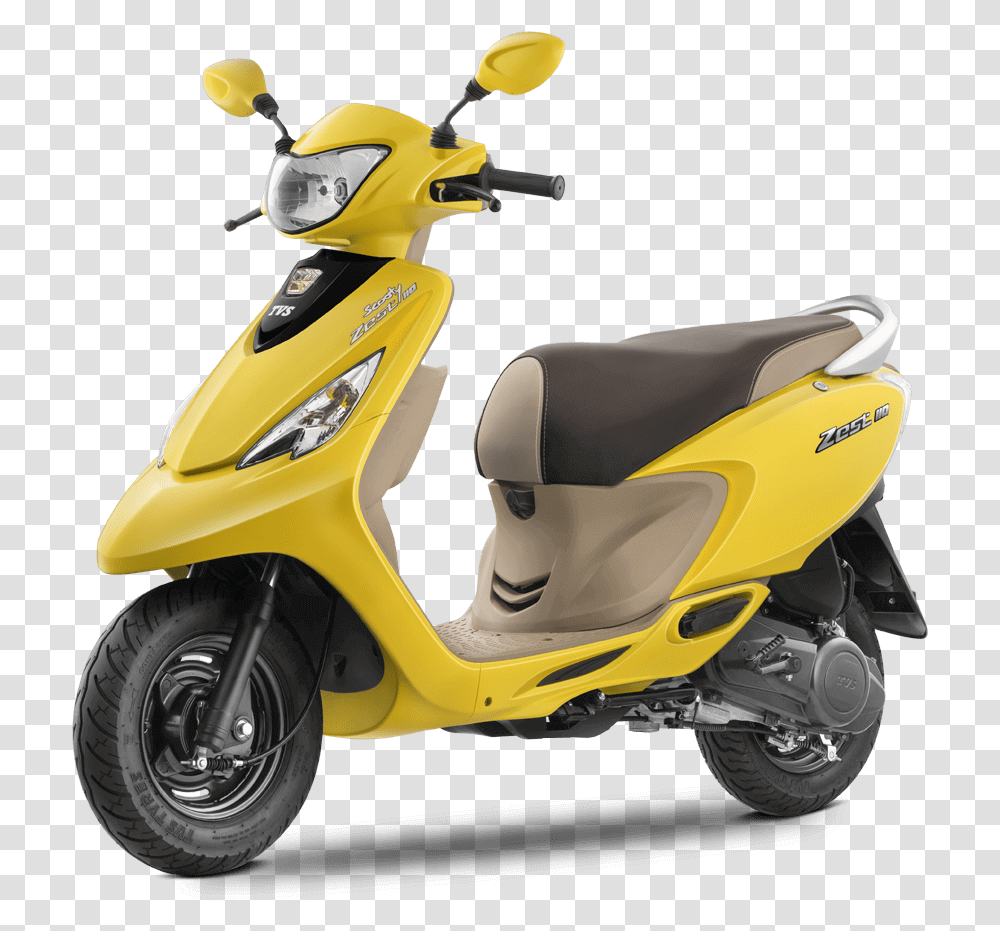 Scootyzest Tvs Scooty Zest, Scooter, Vehicle, Transportation, Lawn Mower Transparent Png