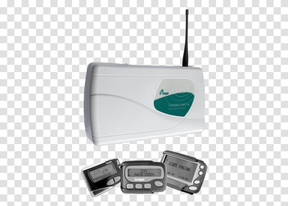 Scope Connexions And Pagers, Router, Hardware, Electronics, Wristwatch Transparent Png