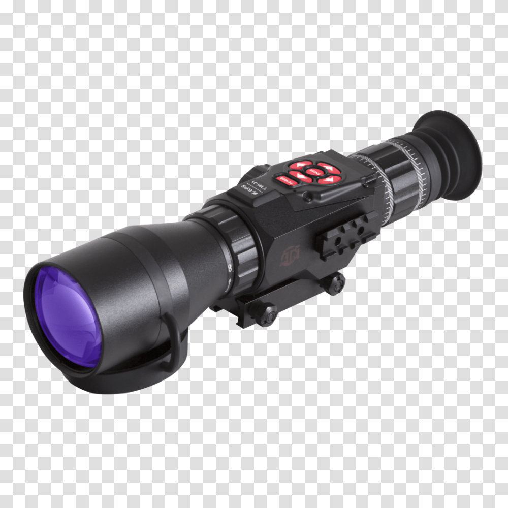 Scope, Weapon, Flashlight, Lamp, Power Drill Transparent Png