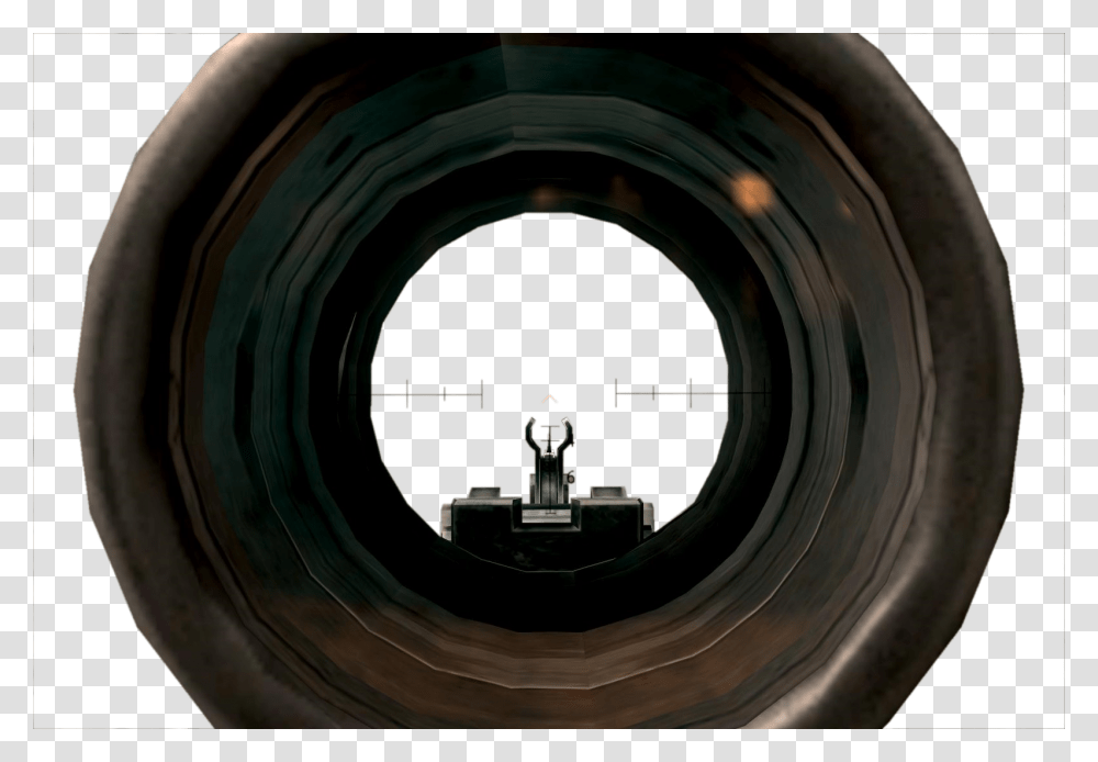 Scope, Weapon, Tire, Helmet Transparent Png