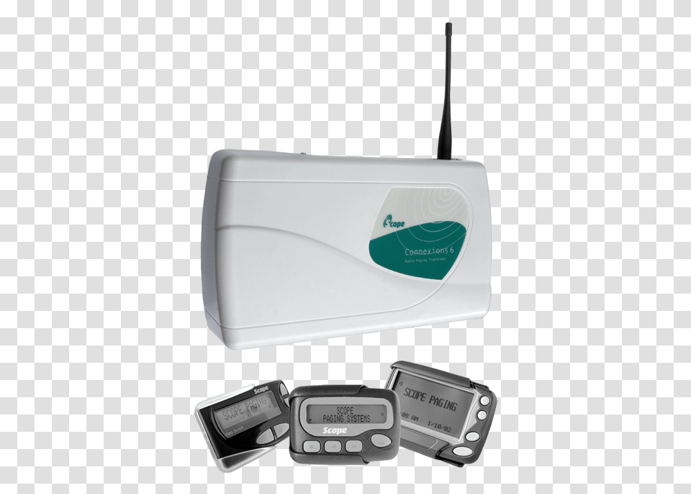 Scopeconnexions Paging System Pager, Router, Hardware, Electronics, Wristwatch Transparent Png