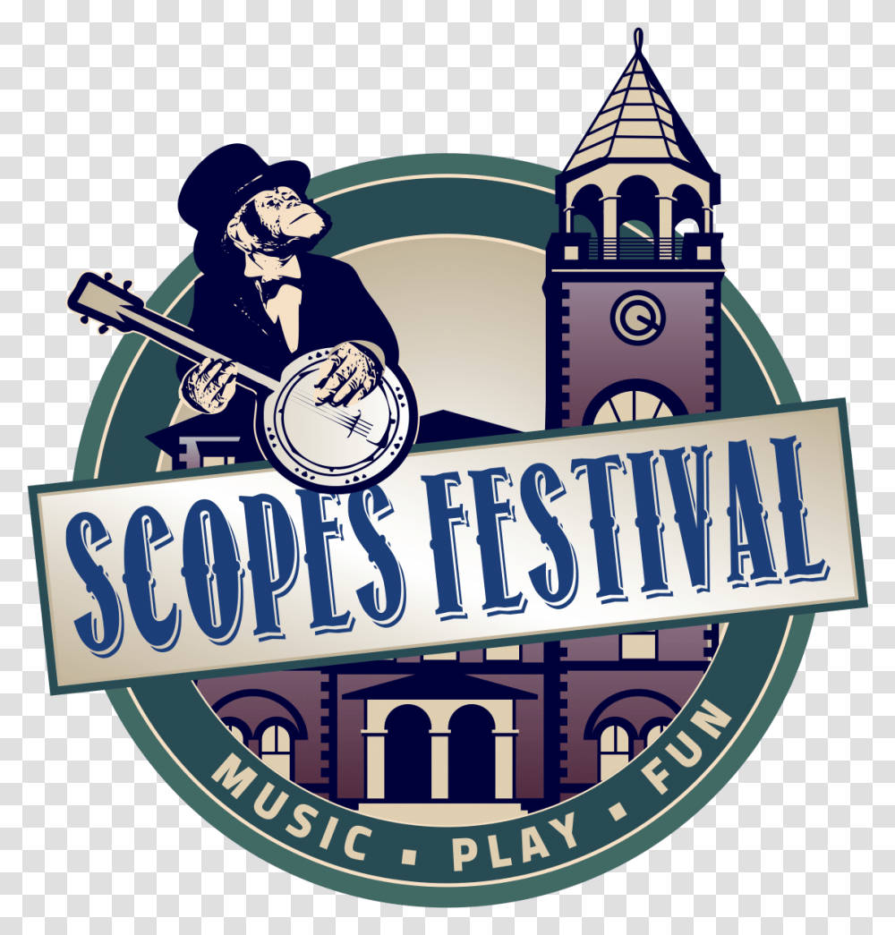 Scopes Bluegrass Competition Dayton Tennessee Scopes Trial Play, Building, Architecture, Logo Transparent Png