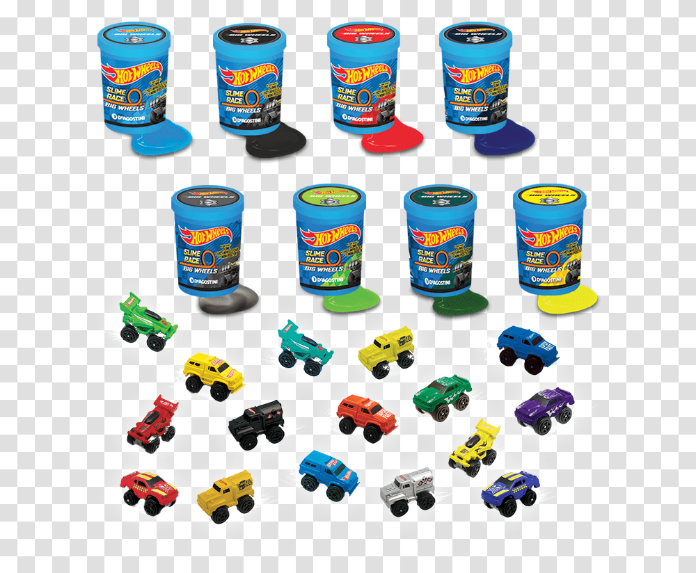 Scopri L Intera Collezione Hot Wheels Race Slime, Tin, Toy, Can, Outdoors Transparent Png