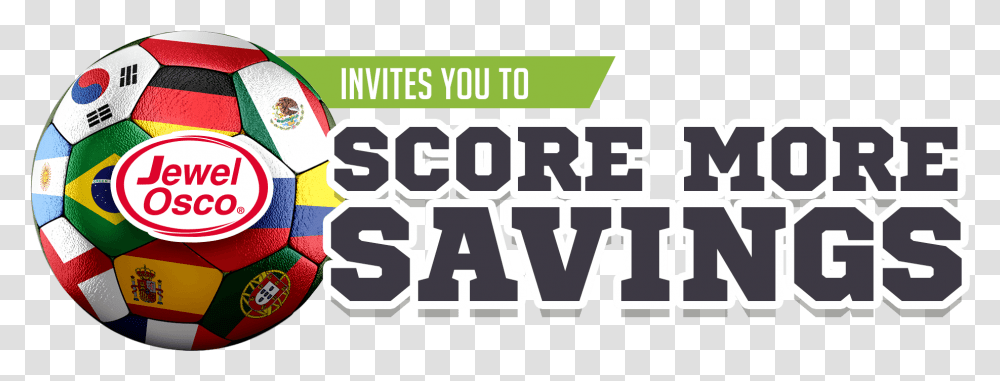 Score More Savings At Jewel Osco Soccer Ball, Label, Crowd, Parade Transparent Png