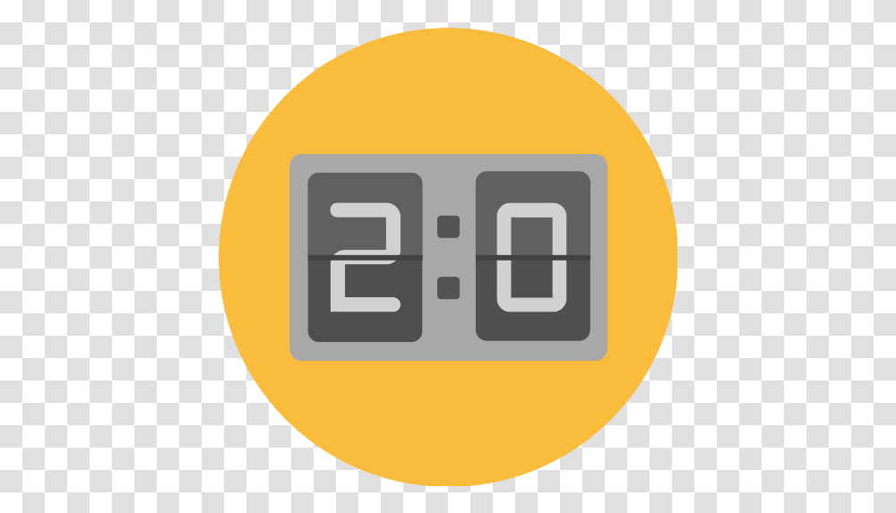 Scoreboard Icon Circle, Digital Clock, Pac Man Transparent Png