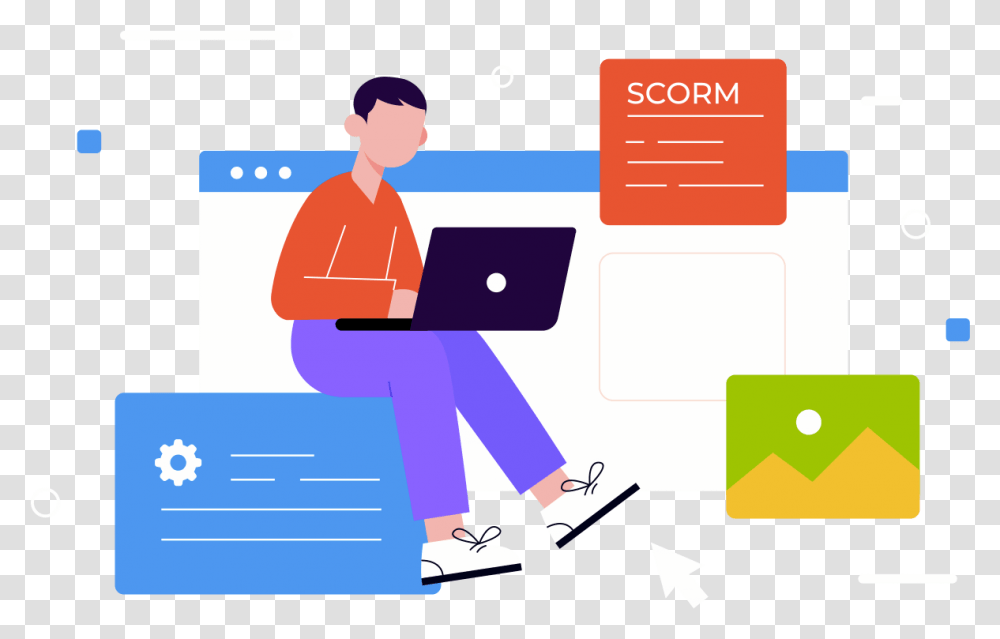 Scorm Software Engineering, Text, Person, Laptop, Pc Transparent Png