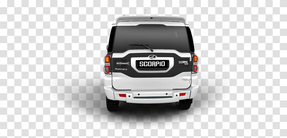Scorpio Car Images Collection For Free Download Llumaccat Back Of, Bumper, Vehicle, Transportation, Automobile Transparent Png